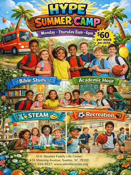 image of summer camp flyer